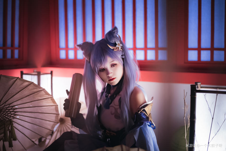 原神刻晴性感小美女同人cos