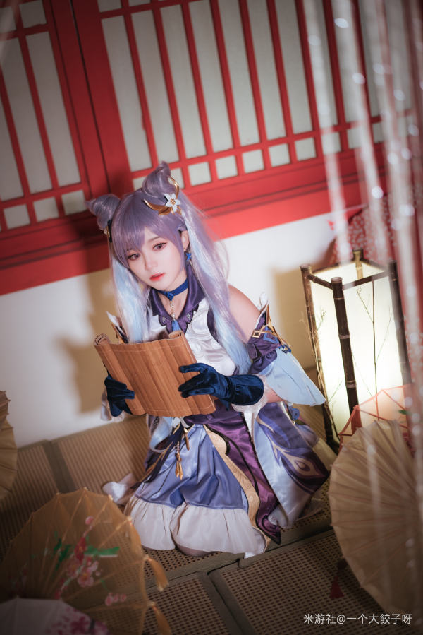 原神刻晴性感小美女同人cos