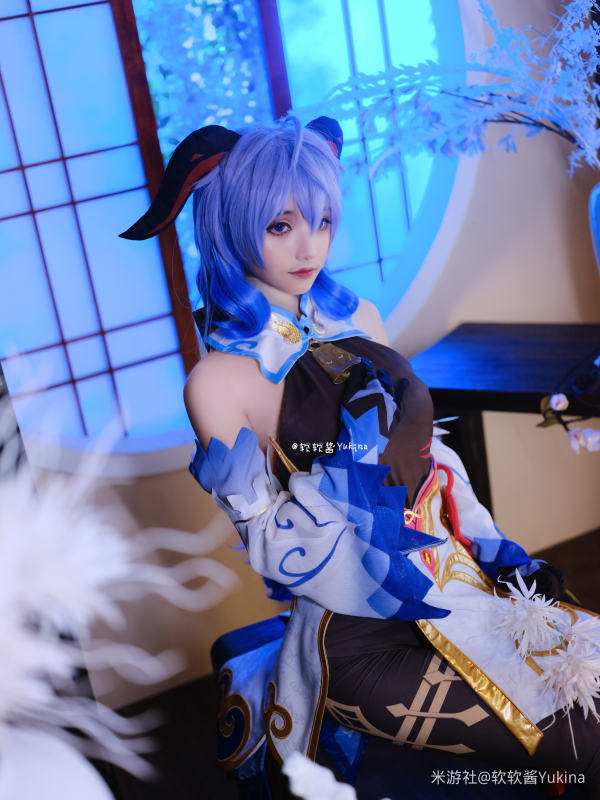 原神甘雨同人cos