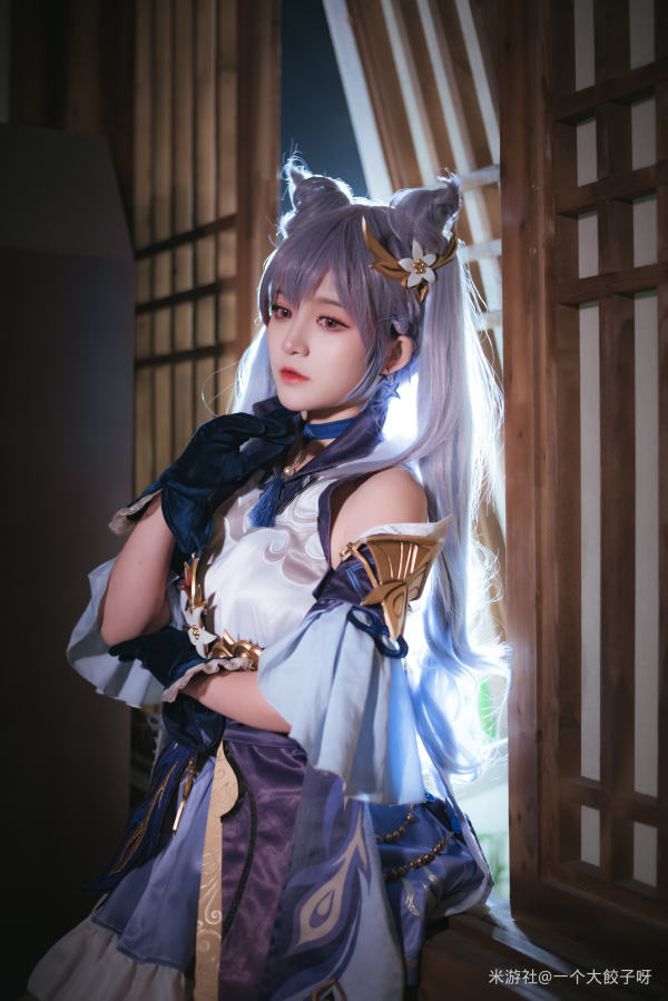 原神刻晴性感小美女同人cos