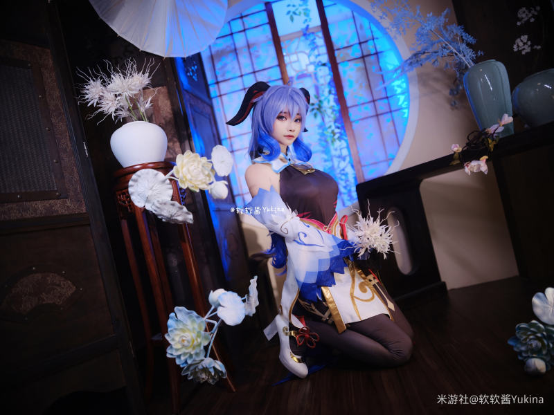 原神甘雨同人cos