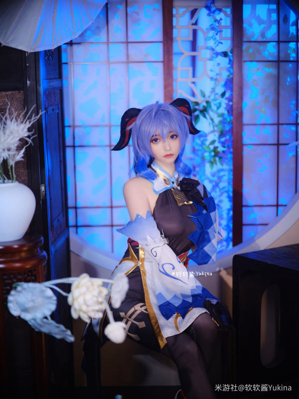 原神甘雨同人cos