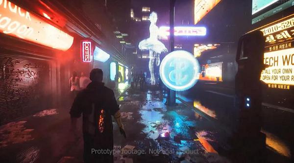 《警戒2099》发布虚幻5实机演示视频 扮演赏金猎人探索城市