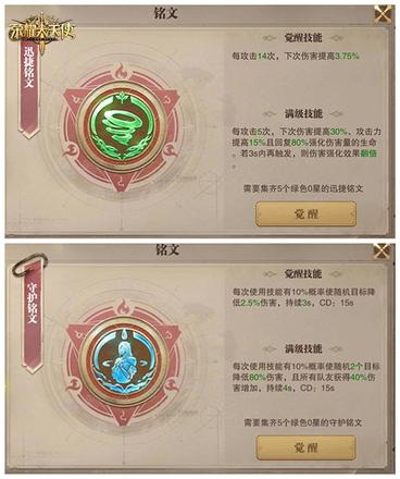 征战罗兰战场《荣耀大天使》元素铭文玩法揭秘