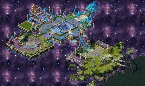 《魔域手游》全新神主城曝光 来一场神界之旅吗？