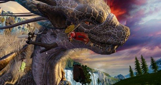 巨鲲现世 山海经开放宇宙手游《妄想山海》包场亚洲最大3D屏