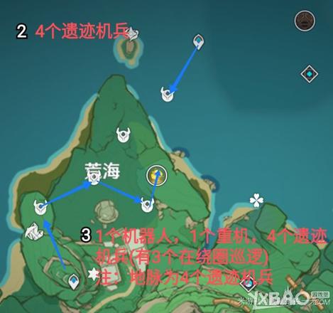 《原神》稻妻快速锄地路线一览