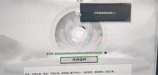 鬼谷八荒传授道种进阶攻略