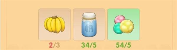 摩尔庄园手游香蕉牛奶配方一览