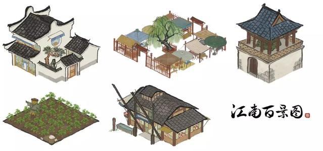 江南百景图建筑资源产量一览