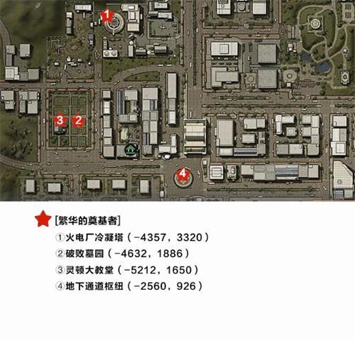 明日之后黎明区24个打卡位置汇总