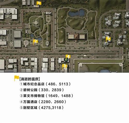 明日之后黎明区24个打卡位置汇总