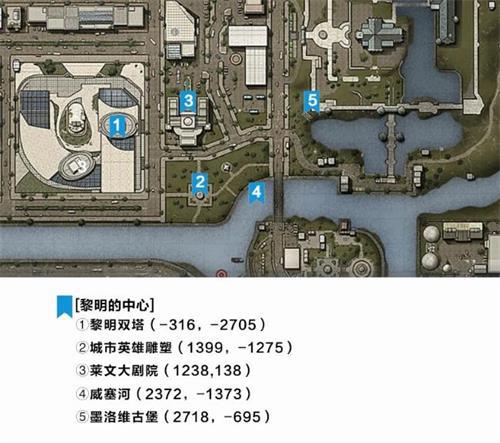 明日之后黎明区24个打卡位置汇总