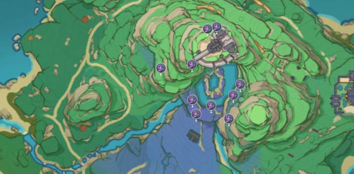 原神鸣草采集分布位置一览