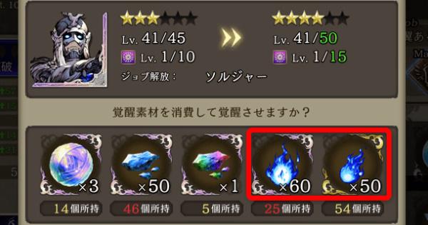 FFBE幻影战争觉醒材料获得攻略