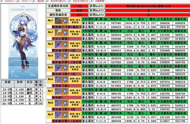 原神甘雨武器推荐：甘雨武器选择攻略图片2