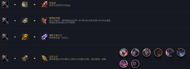 云顶之弈10.13装备合成图：10.13版本全装备合成公式图片1