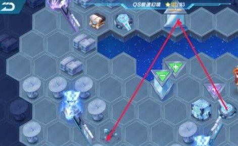 QQ飞车手游qs极速幻境第四章怎么走？qs极速幻境第四章通关路线攻略图片7