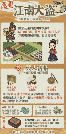 江南百景图江南大盗活动攻略大全：江南大盗线索位置汇总图片3