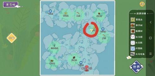 小森生活隐藏资源分布位置大全 全图隐藏资源点一览图片7