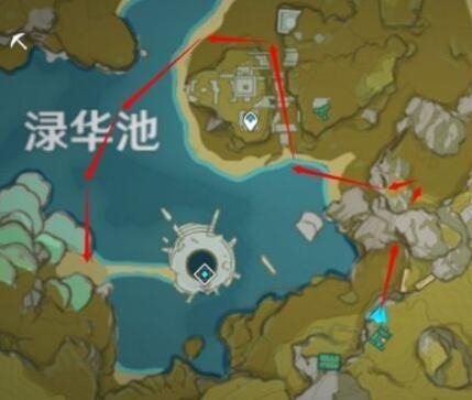 原神飞行挑战地点第一天在什么地方？飞行挑战第一天赛道位置分享图片1