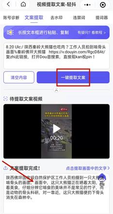 抖音怎么提取文案