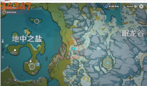 原神雪山八圆盘解法，地图这么大，不要迷路哦！1.png