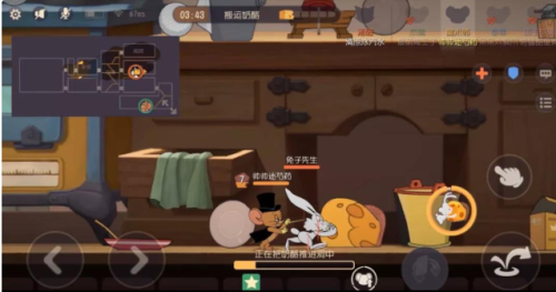 可以凭借兔子来推奶酪