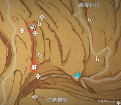 原神3.4版本圣章石柱位置大全 千壑沙地圣章石柱位置路线一览图片1