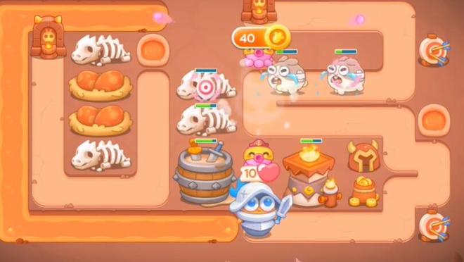 保卫萝卜4饿龙传说12关攻略 饿龙传说第12关图文通关方法图片2