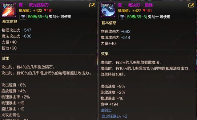DNF手游狂战士职业装备选择