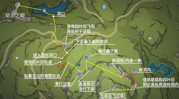 《原神攻略》樹王聖體菇採集路線推薦 樹王聖體菇哪裡買