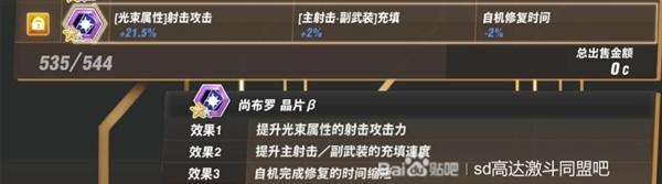 《SD高達激鬥同盟》部分特殊零件出處說明 BOSS特殊零件出處一覽