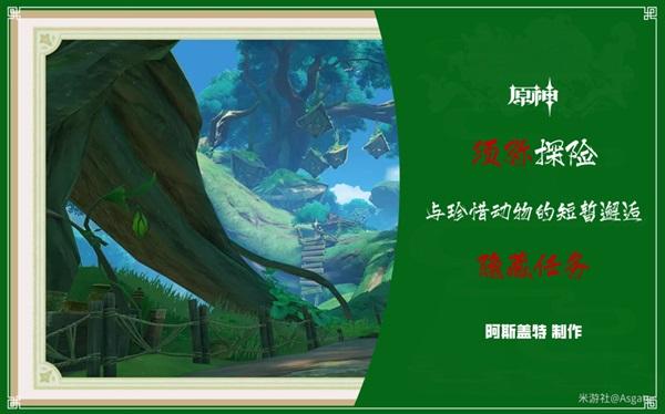 《原神攻略》與珍惜之鳥的短暫邂逅任務教程