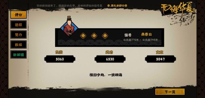 无悔华夏春秋分支剧本怎么打 春秋分支打法攻略