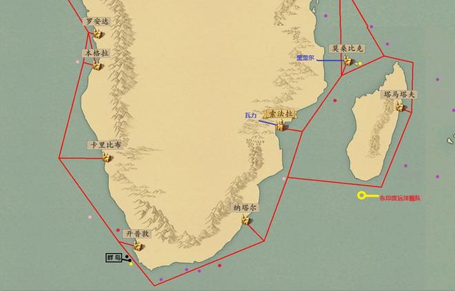 梦回大航海国家队位置在哪 梦回大航海全地图详细标注