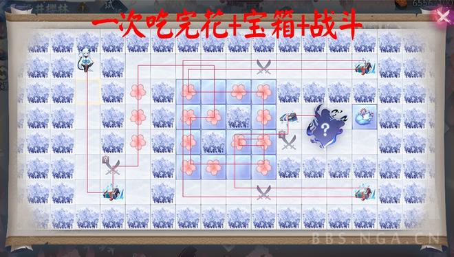阴阳师染井樱林25怎么走 染井樱林攻略
