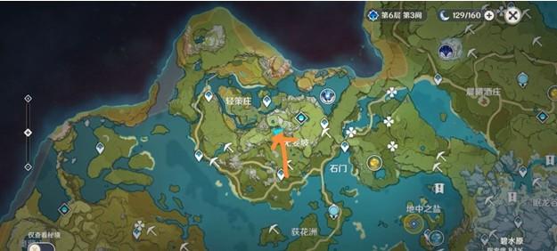 原神玲珑霄灯图宝藏在哪 玲珑霄灯图琉璃百合攻略