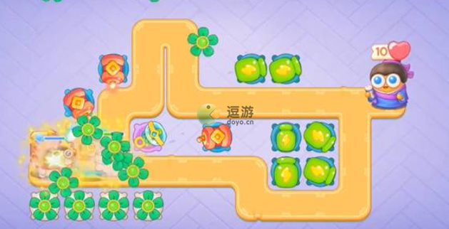 保卫萝卜4白萝卜传奇第6关通关攻略