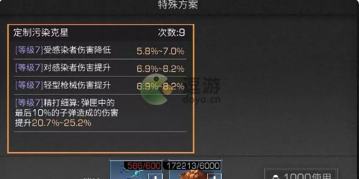 明日之后词条洗练攻略