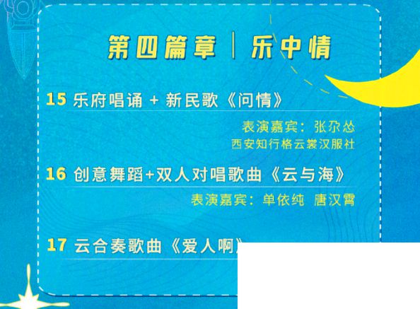 2022央视七夕晚会节目单 主要有哪些节目