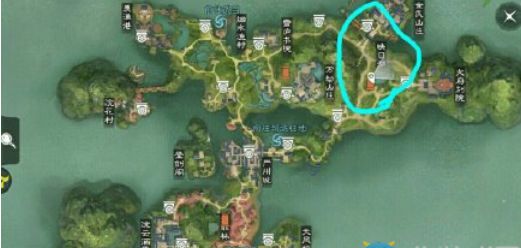 一梦江湖手游4月6日坐观万象打坐地点在什么地方？