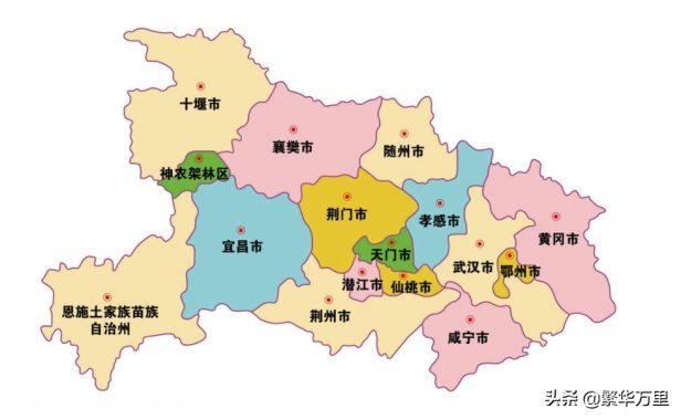 我国的荆州在哪个省份（湖北省荆州市8个区县的历史形成）