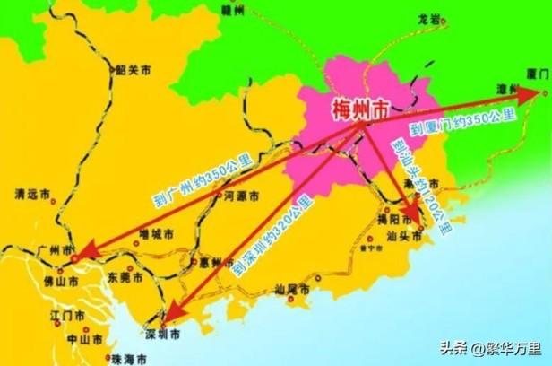 广东省梅州市有几个区县（带你了解梅州区县格局是如何形成的）