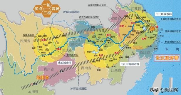 长江三角洲地理位置和范围介绍（长三角地区包括哪几个城市）
