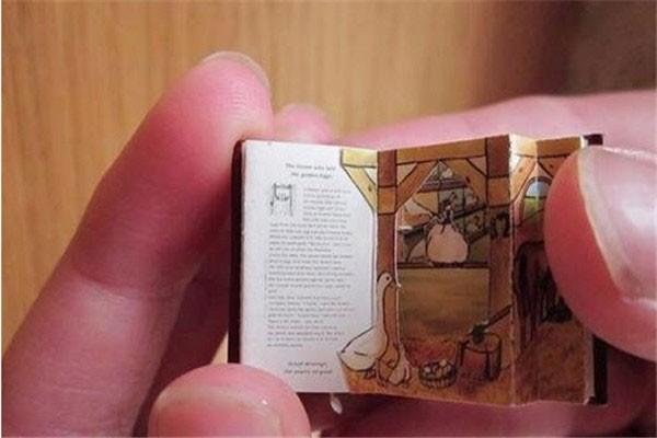 世界上最小的书究竟有多小？用显微镜才可以看清书本里面的内容