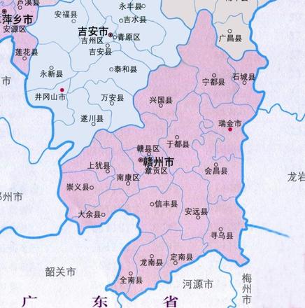 赣州市人口总数2022（赣州各区县人口分布及经济情况）