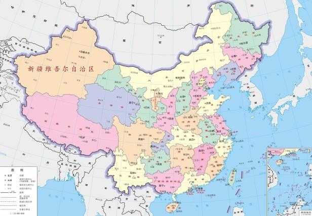 我国的新疆土地面积多少平方公里（大约占我国国土六分之一）