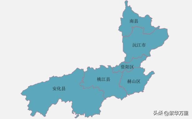 湖南益阳市有几个区几个县，益阳市区县格局是如何形成的？