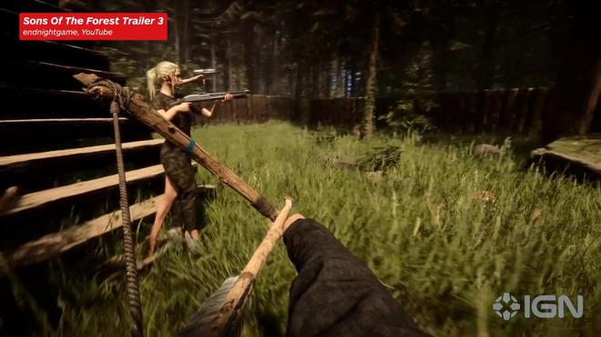 《森林之子》公布新实机演示 展示了游戏画面和玩法